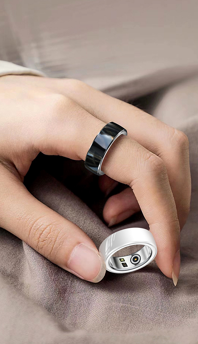 外貿爆款R8智能戒指心率血氧睡眠監測Smart Ring計步智能運動指環